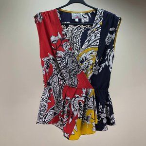 BARASHCHI sleeveless blouse - like new!  SZ S